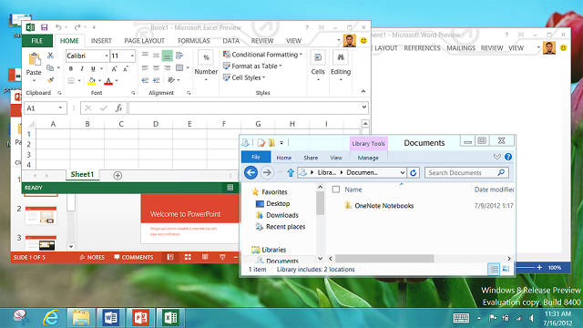 Microsoft Office Word  Windows 8   -  9